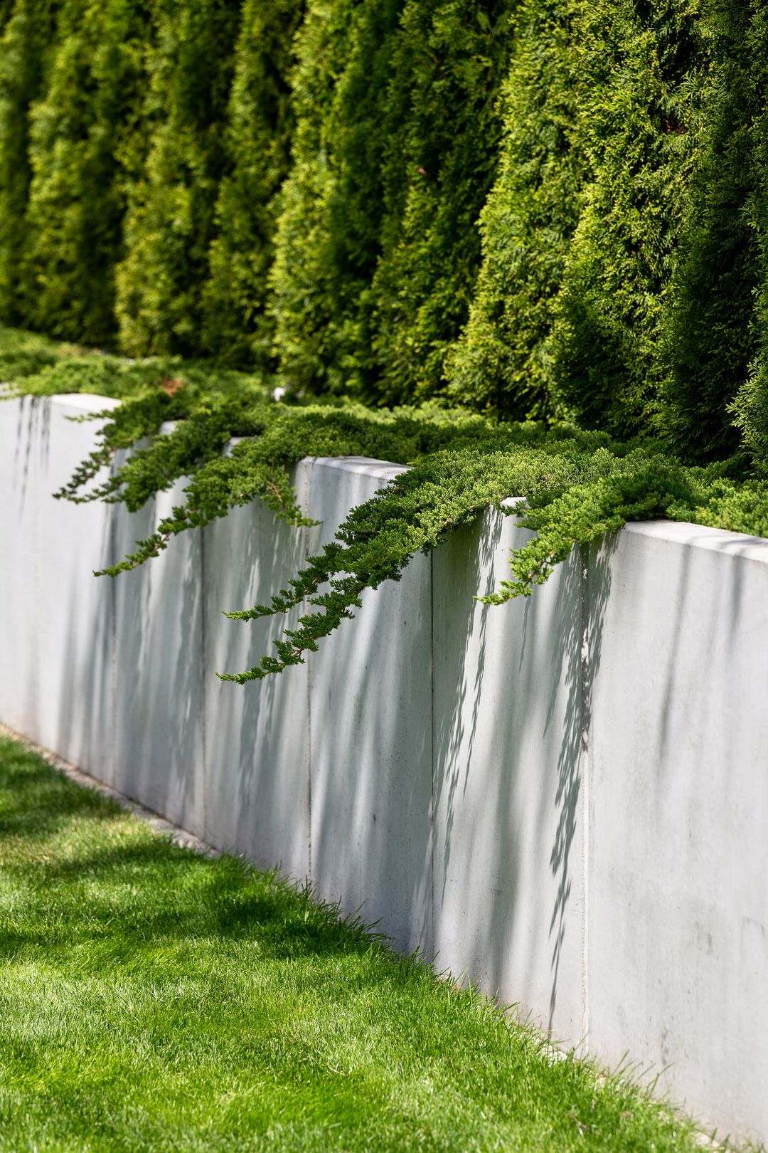 Ściana oporowa w ogrodzie