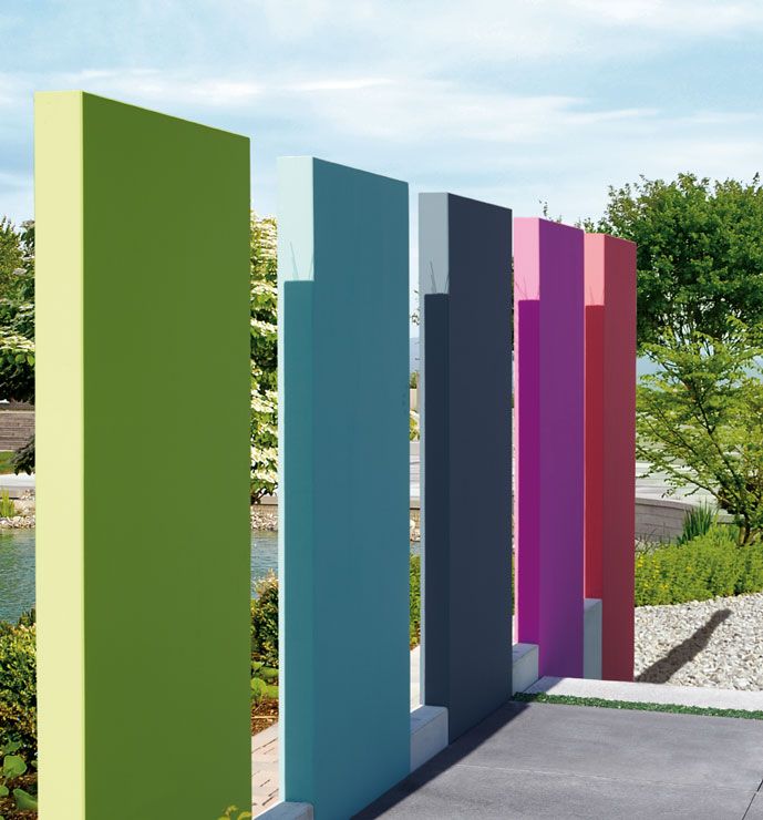 Kolorowe płyty betonowe