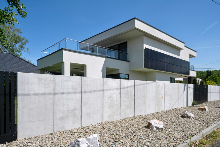 Ogrodzenie betonowe nowoczesne - Lovbet